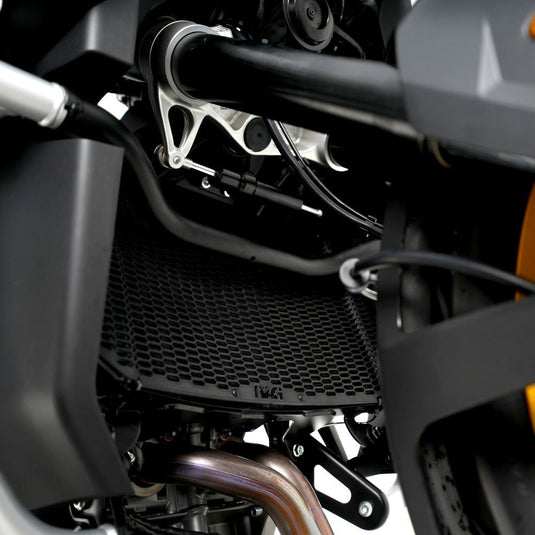 R&G Racing Matt Black PRO Radiator Guard For 2022-2024 CFMoto 800MT Explore