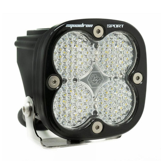 Baja Designs Auxiliary LED Light Pod Each Squadron Sport Series Work/Scene Pattern Clear Lens Universal 550006