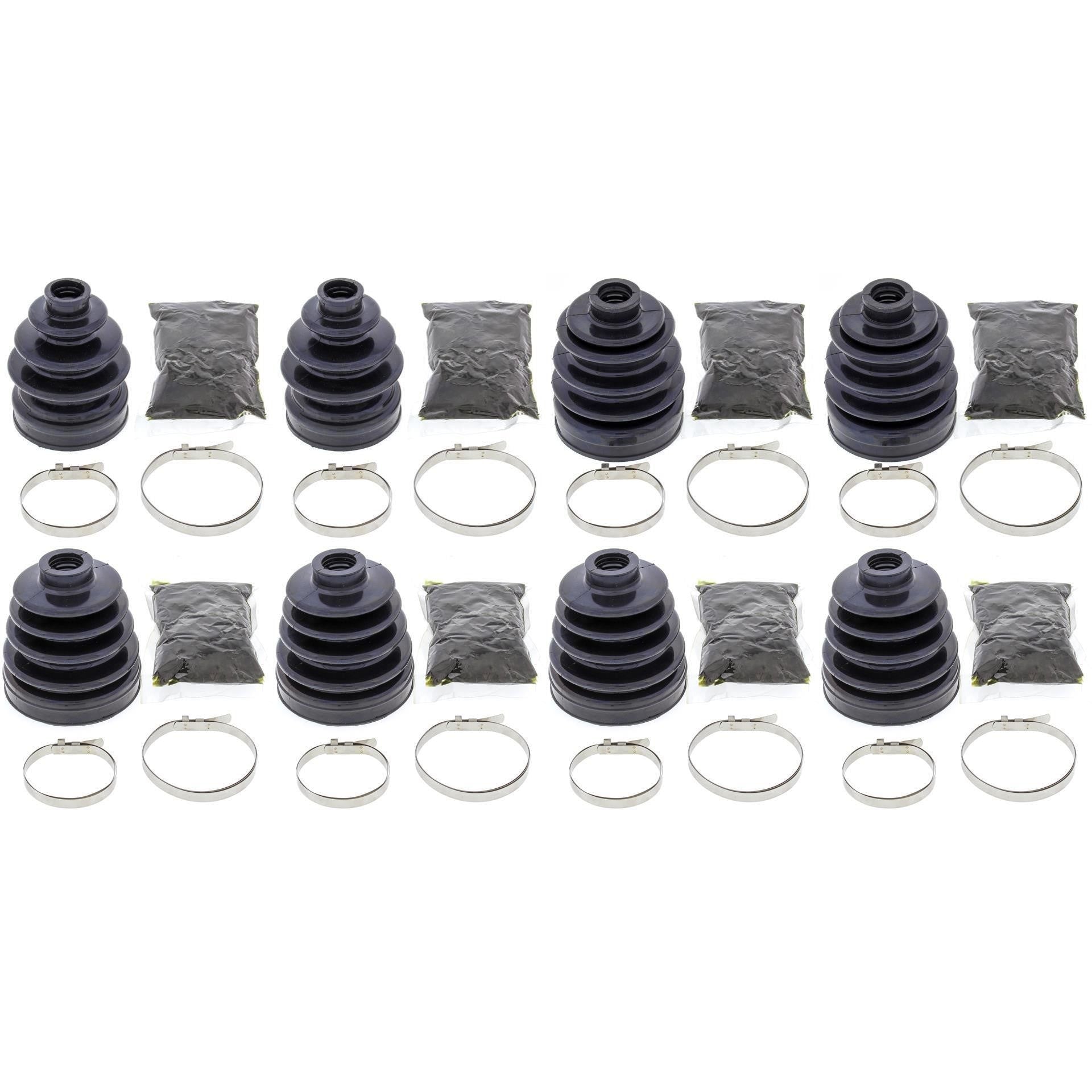 Compl Front & Rear Inner & Outer CV Boot Repair Kit Outlander 650 XT 4X4 06-07