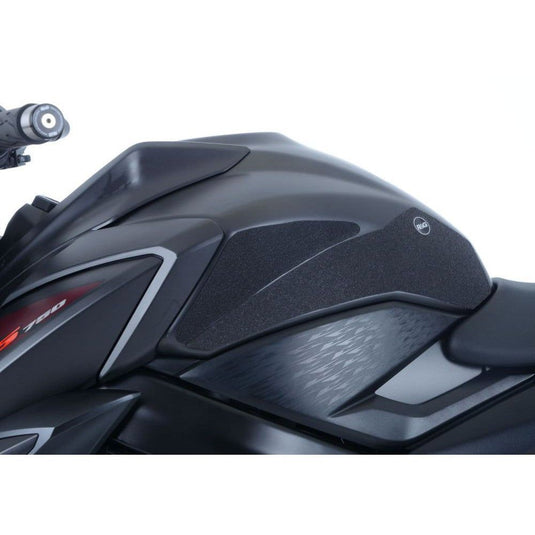 R&G Racing Clear Tank Traction Grips For 2017-2021 Suzuki GSXS750 EZRG726CL