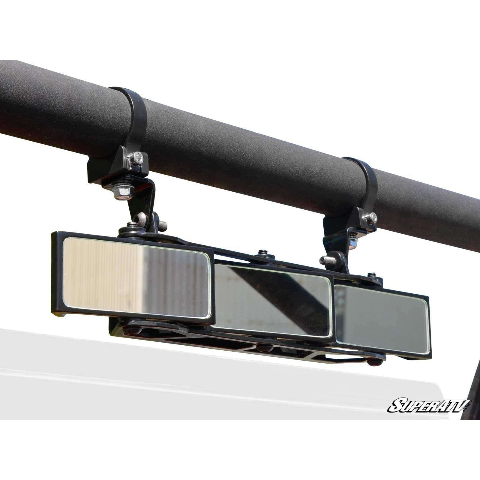 SuperATV 3 Panel Rear View Mirror with 1.75