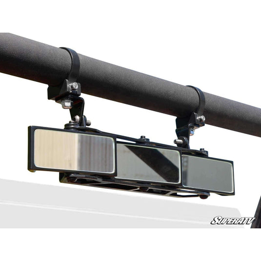 SuperATV 3 Panel Rear View Mirror with 1.75