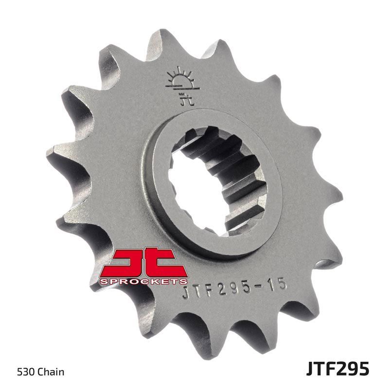 Load image into Gallery viewer, JT Sprockets Front Steel Countershaft Sprocket 14 Tooth 14T 530 Chain JTF295.14
