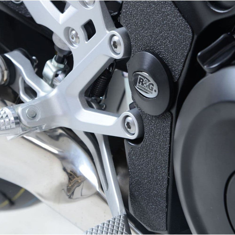 Load image into Gallery viewer, R&amp;G Racing Black Frame Plug RHS Lower For 2021-2024 Suzuki GSX-S 950

