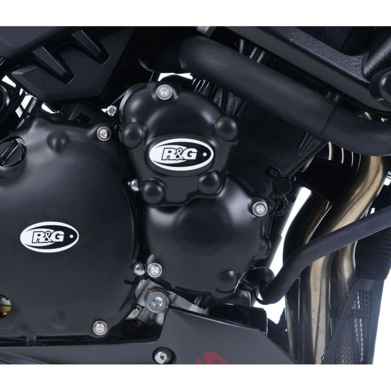Load image into Gallery viewer, R&amp;G Racing Black Engine Case Covers For 2006-2012 Suzuki GSR600
