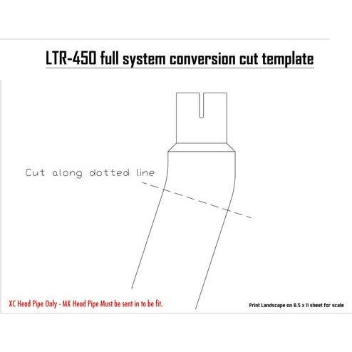 Load image into Gallery viewer, HMF Brushed Aluminum Head Pipe For 2006-2010 Suzuki LT-R450 6362509
