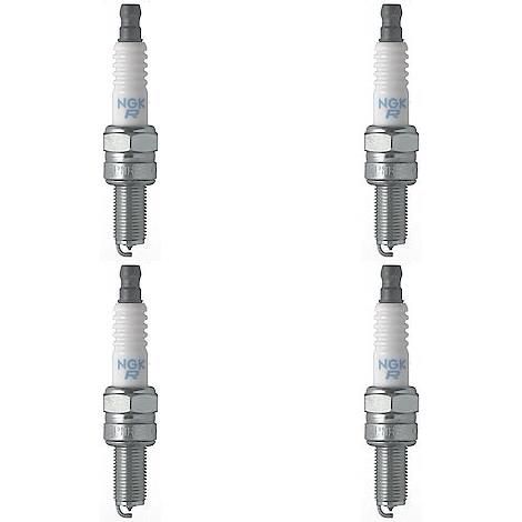 Set 4 NGK Standard Spark Plugs for Kawasaki KX250-F 2006-2004 Engine 250cc