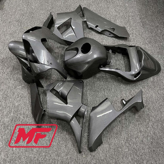 Monster Fairings Full Kit Honda CBR600RR 03-04 Carbon Fiber Style + Windshield + Gas Tank Cover