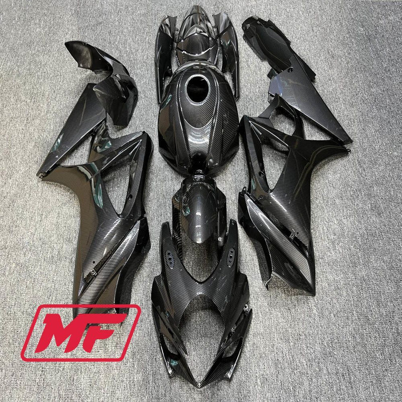 Load image into Gallery viewer, Monster Fairings Full Kit Suzuki GSXR1000 07-08 Carbon Fiber Style + Windshield + Gas Tank Cover

