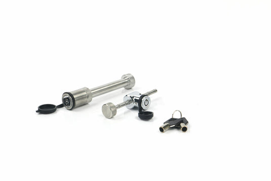 Hitch Locking Pin and Adjustable Trailer Coupler Lock Combo