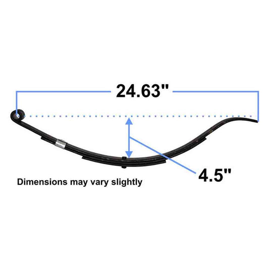 Slipper Spring - 24IN 750 LB