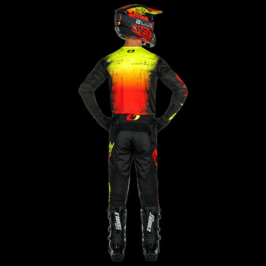Motocross Jersey 242 O'Neal Mayhem Scarz Black / Red Motocross Jersey