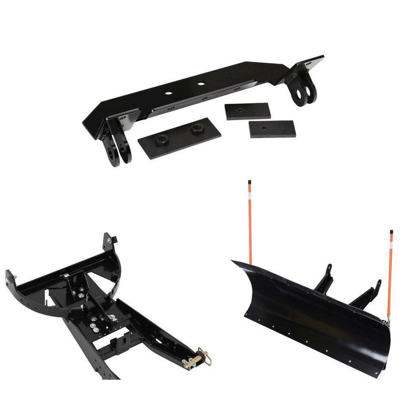 Load image into Gallery viewer, Denali Black UTV Snow Plow Kit For Polaris Ranger 500 2011-2020
