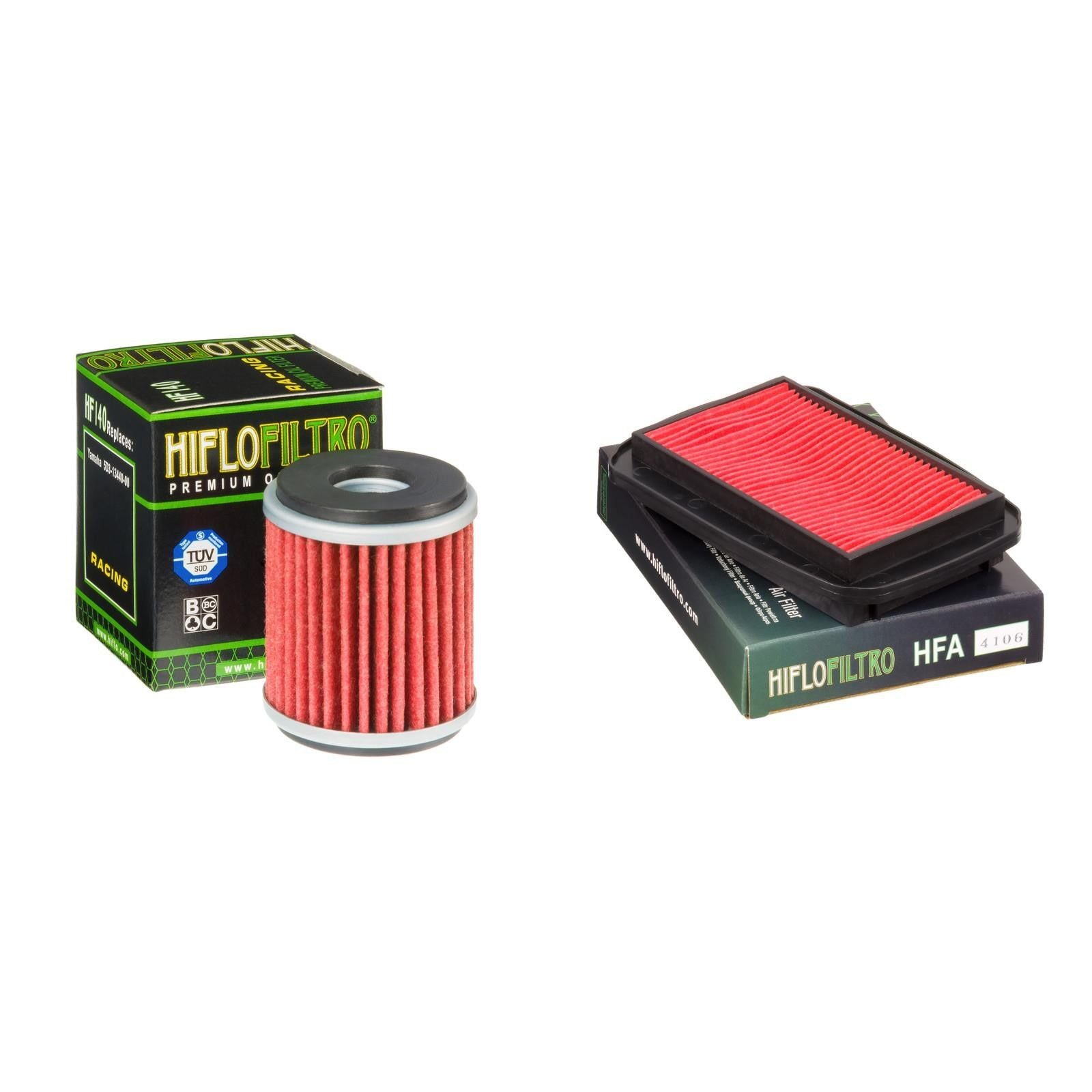 HIFLO FILTRO Oil and Air Filter Kit for YAMAHA YZF-R125 5D7 15-16