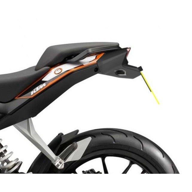 Load image into Gallery viewer, R&amp;G Racing Black Tail Tidy License Plate Holder For 2015-2016 KTM 390 Duke
