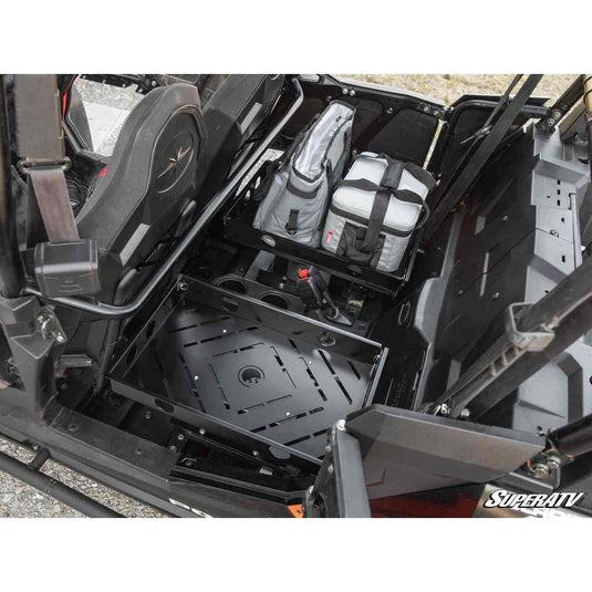 SuperATV Polaris RZR XP 4 1000 Rear Seat Cargo Rack CR-P-RZR1K4-01
