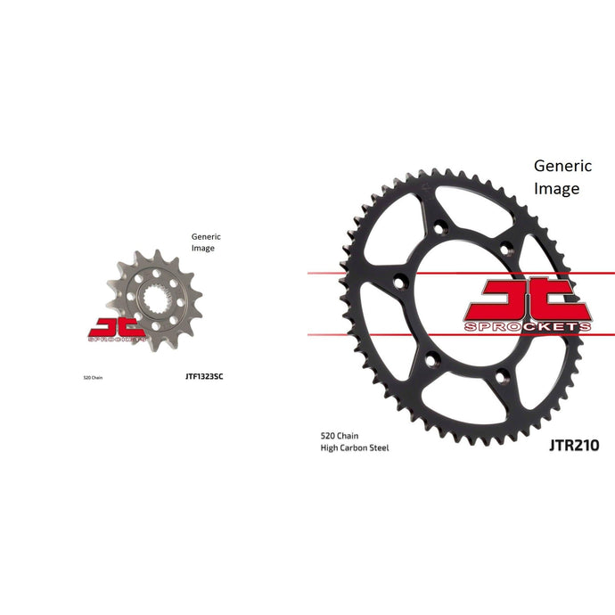 Front and Rear Steel Sprocket Kit for OffRoad HONDA CRF250R 2004-2009