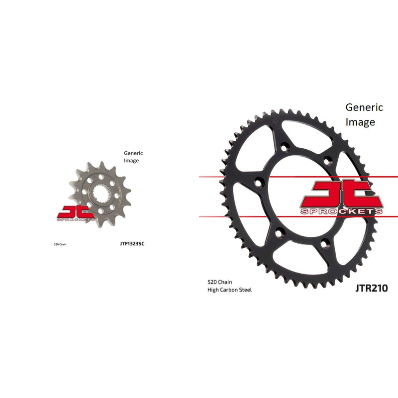 Load image into Gallery viewer, Front and Rear Steel Sprocket Kit for OffRoad HONDA CRF250R 2004-2009
