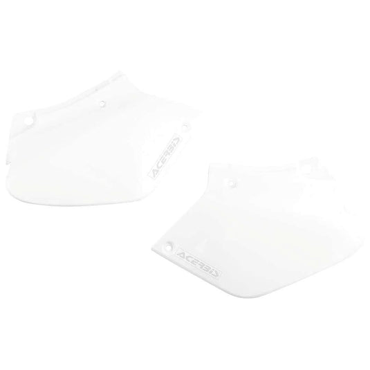 Acerbis White Side Number Plate for Honda - 2043500002