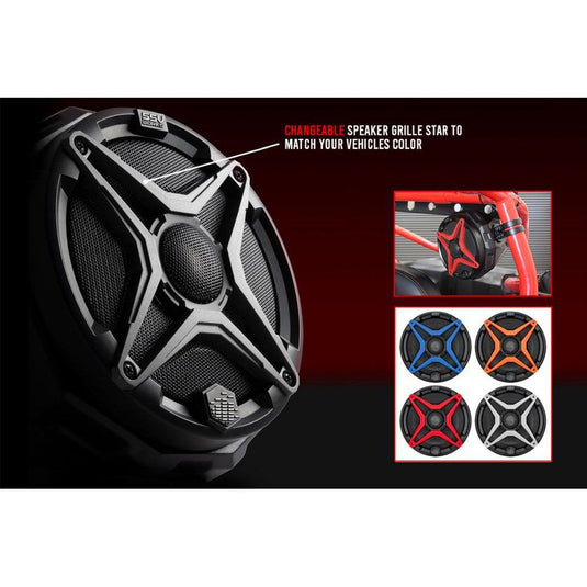 SSV Works Front 6.5" Unloaded Speaker Pods For Can-Am Maverick X3 2017-2022