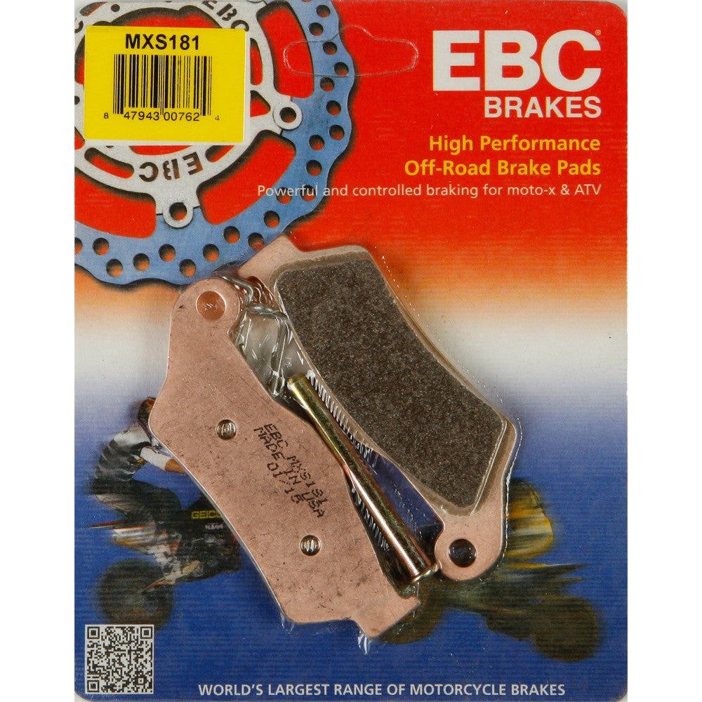 EBC 1 Pair MX-S Offroad Race Brake Pads MPN MXS181