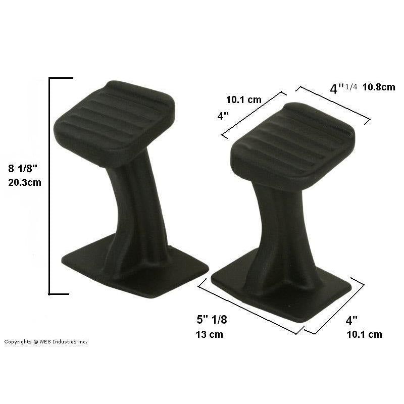 Load image into Gallery viewer, Yamaha Honda Kawasaki Polaris Universal ATV Foot Peg 8&quot; 115-0002
