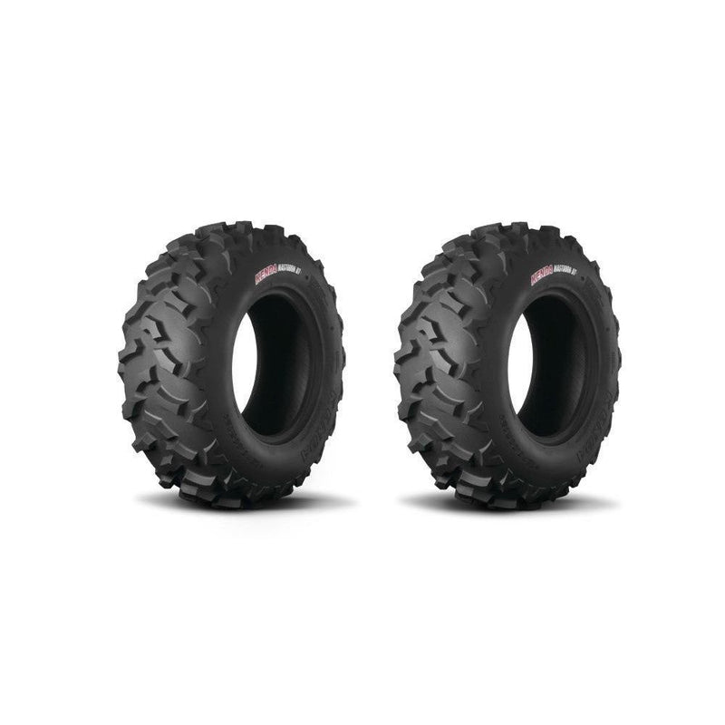 Load image into Gallery viewer, Kenda Set of Two K3203 Mastodon AT Front/Rear Radial Tires (8 Ply) [25x8R-12]
