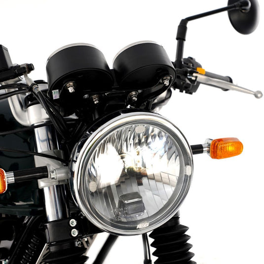 R&G Racing Clear Acrylic Headlight Shield For 2019-2023 Royal Enfield Continental GT 650