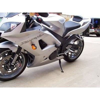 Load image into Gallery viewer, R&amp;G Racing Black Classic Style Crash Protectors For 1983 Triumph Daytona 600
