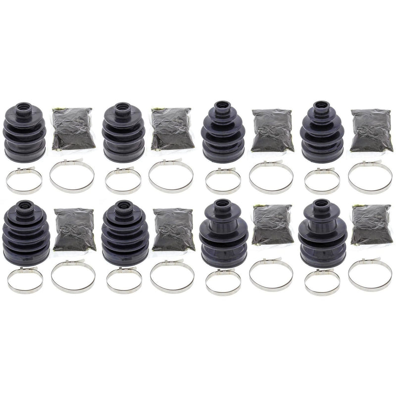 Load image into Gallery viewer, Complete Front &amp; Rear Inner &amp; Outer CV Boot Repair Kit KVF750 Brute Force 08-11
