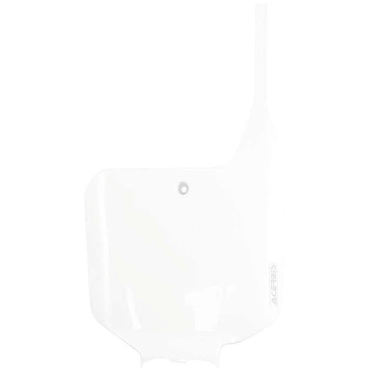 Acerbis White Front Number Plate for Honda - 2042220002