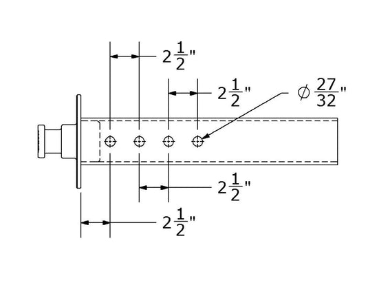 Gooseneck Trailer to Kingpin (Fifth Wheel Hitch) Adapter