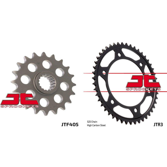 Front & Rear Sprocket Kit for BMW F800 R-JTR3.47 for 10.5mm bolts-K73 09-16