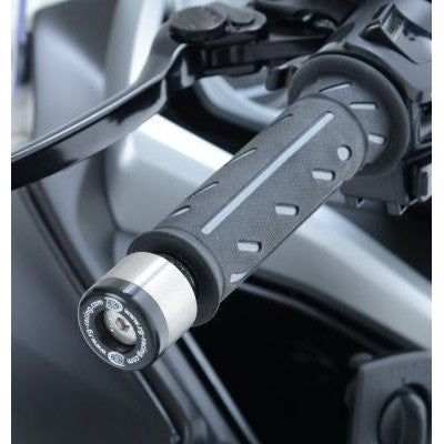 R&G Racing Black Bar End Sliders For 2014-2018 Kawasaki J300 BE0078BK