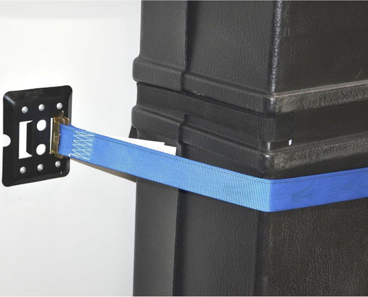 Erickson 59136 Blue 2" x 12' Ratcheting E-Track Logistic Strap