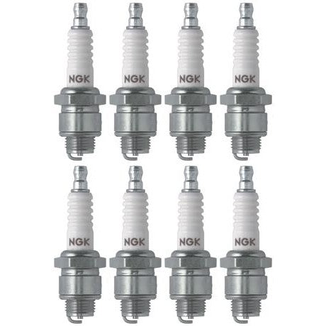 Set of 8 NGK Standard Spark Plugs for OMC M215 Engine 362cc