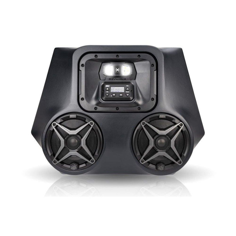 Load image into Gallery viewer, SSV Works 2 Speaker Overhead Weatherproof System w/Dome Light 170-WP3-RZOA
