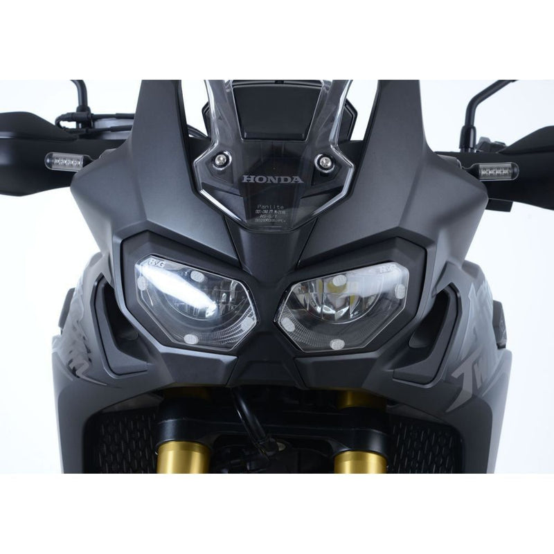 Load image into Gallery viewer, R&amp;G Racing Clear Acrylic Headlight Shield For 2016-2017 Honda CRF1000L Africa Twin
