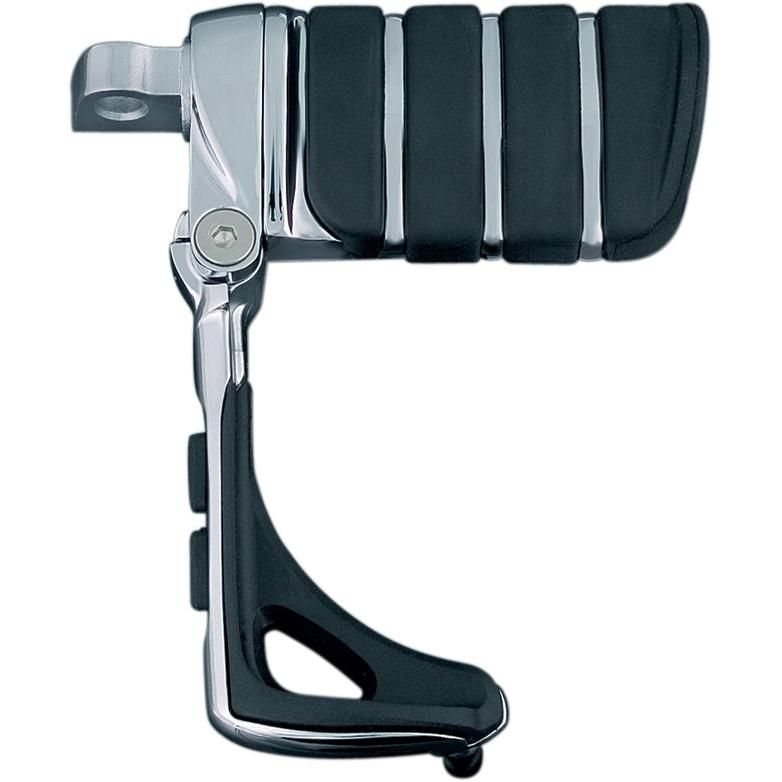 Load image into Gallery viewer, Harley FXDFSE Fat Bob 09Switchblade Driver Footpegs Male Mnt Chrome by Kuryakyn
