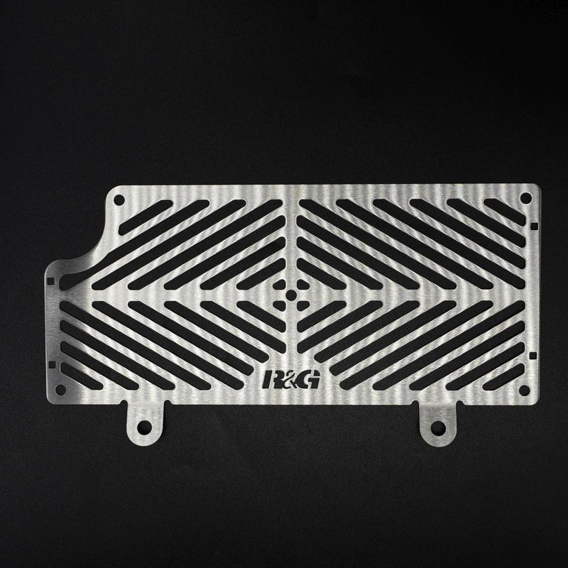 Load image into Gallery viewer, R&amp;G Racing Stainless Steel Oil Cooler Guard For 2022-2024 Kawasaki Ninja ZX10R ZX1000
