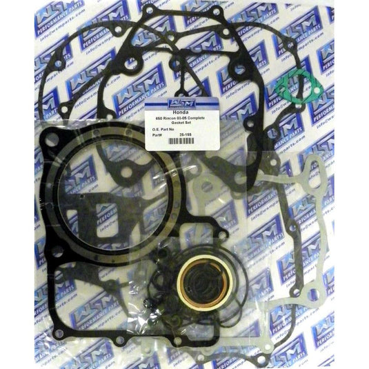 WSM Complete Gasket Kit For Honda 650 Rincon 03-05 25-155