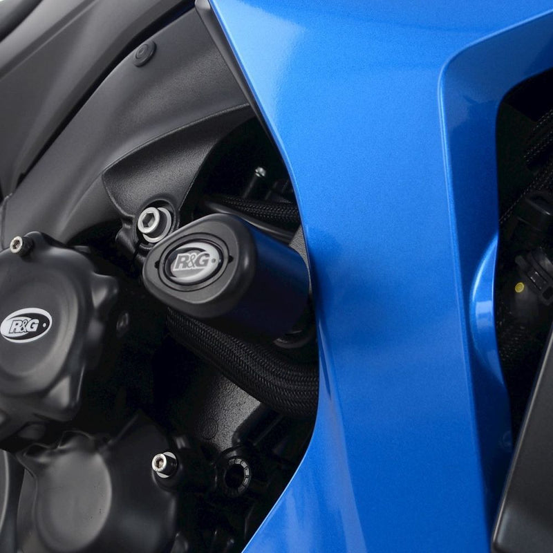 Load image into Gallery viewer, R&amp;G Racing Black Aero Style Crash Protectors For 2022-2024 Suzuki GSXS1000GT
