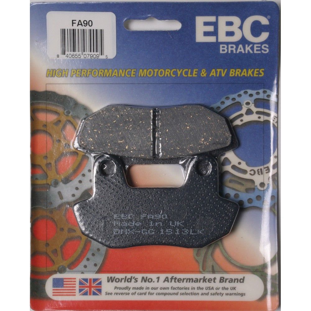 EBC 1 Pair Premium SFA Organic OE Replacement Brake Pads For Honda Shadow 700 VT700C 1984-1985