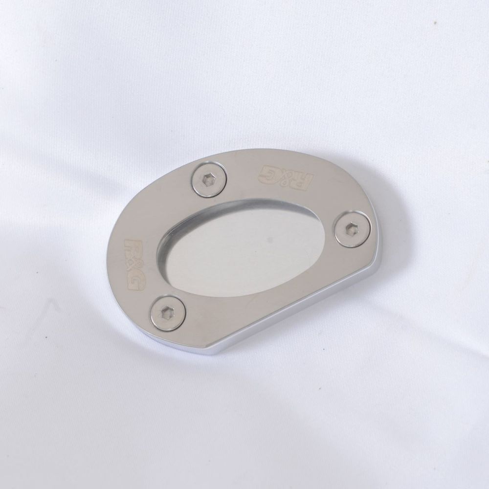 R&G Racing Silver Kickstand Shoe For 2024-2025 Norton Commando 961 Sport