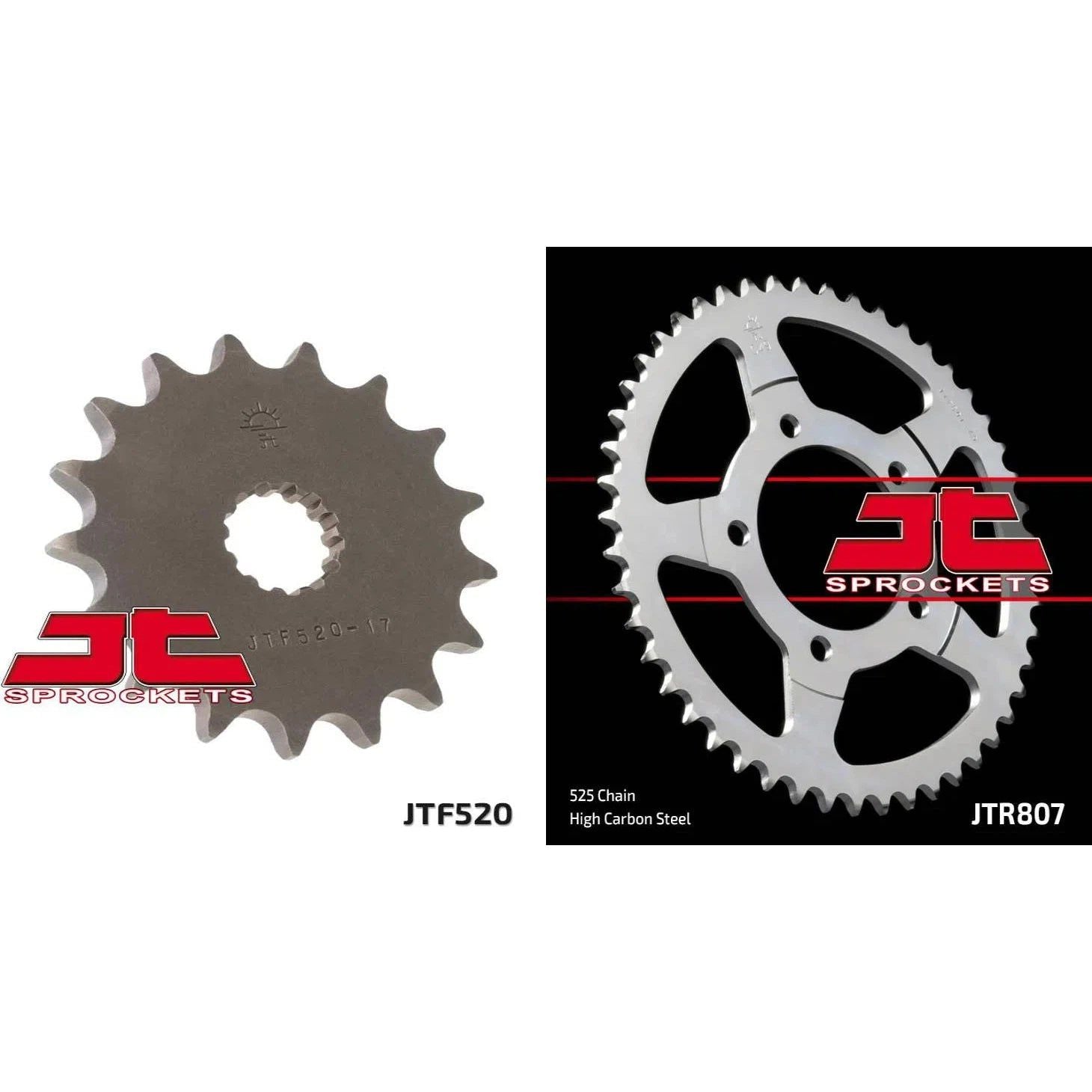 Front & Rear Sprocket Kit for SUZUKI SV650 S-L0,L1,L2,L3 10-13 JT Sprockets