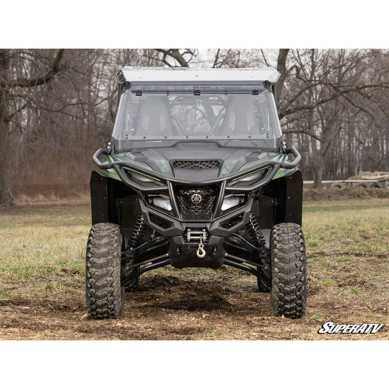 Load image into Gallery viewer, SuperATV Yamaha Wolverine RMAX MaxDrive Power Flip Windshield PFWS-Y-RMAX-70
