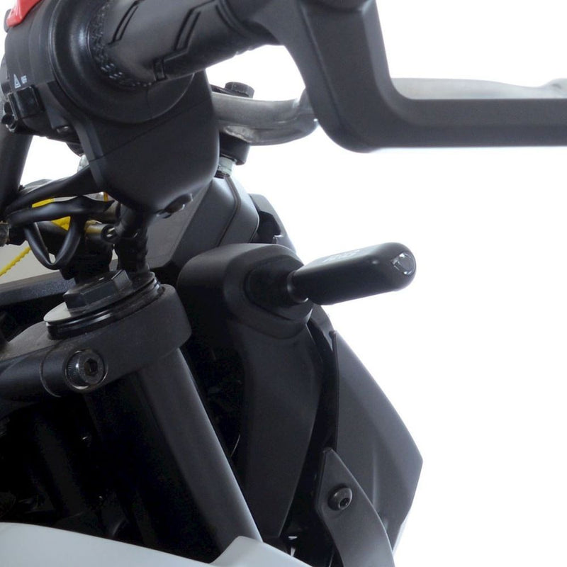 Load image into Gallery viewer, R&amp;G Racing Black Indicator Adapter Kit For 2020-2024 Yamaha MT-03
