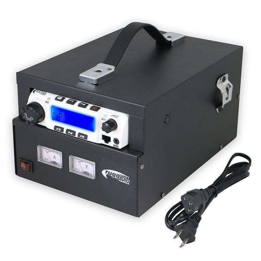 Rugged Radios Desktop Power Supply and Cabinet for M1, RM45, & RM60 Mobile Radios DT-POWER-SUPPLY