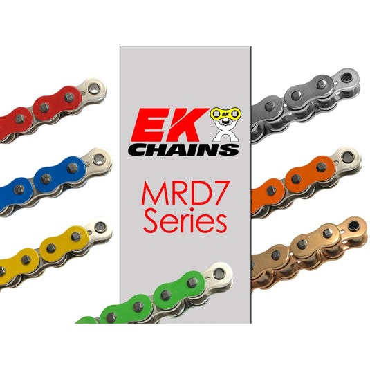EK 520-MRD7 MX Drive Chain - 120 Links (Specify Color) Clip Master Link