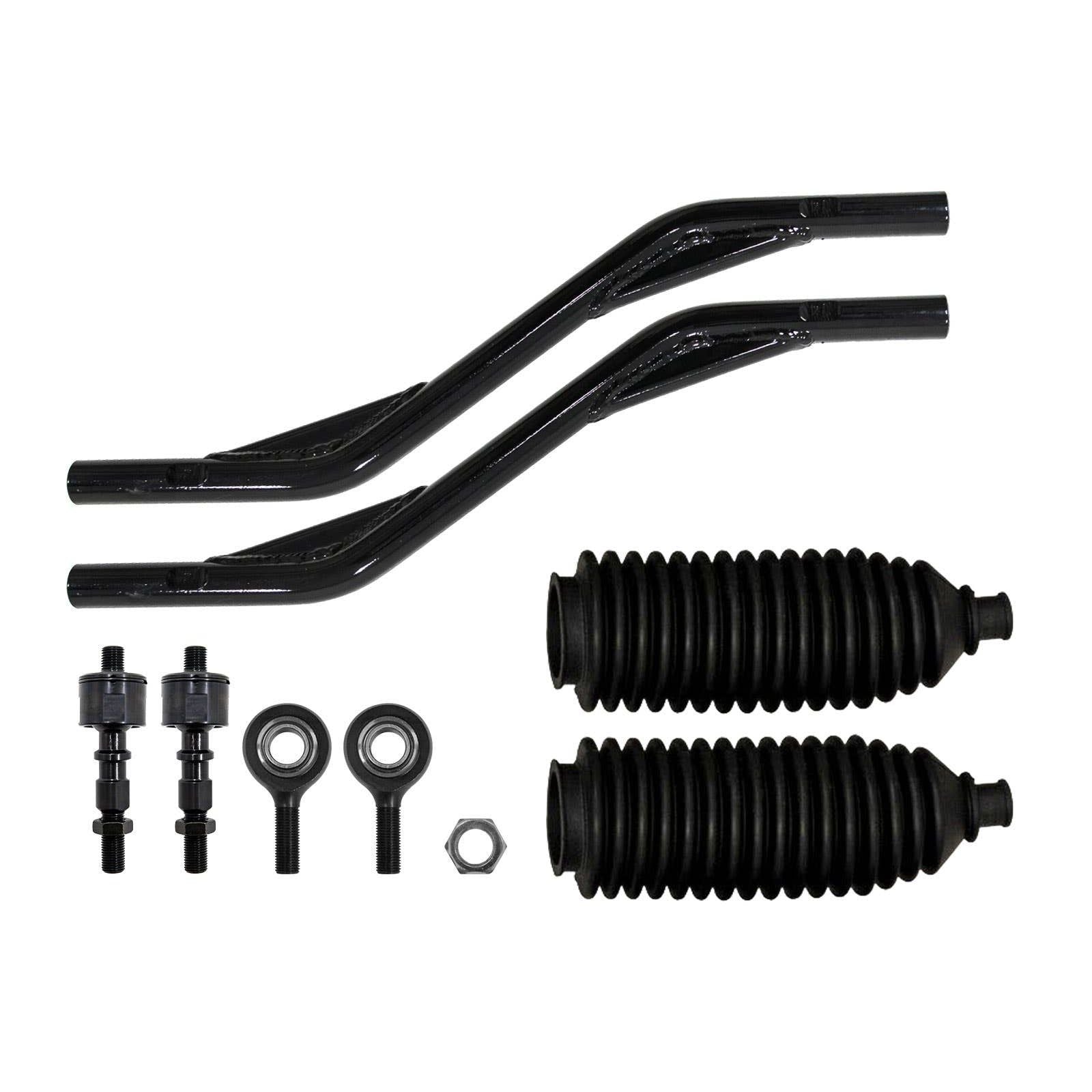 SuperATV Yamaha Viking Z-Bend Tie Rod Kit - Replacement for SuperATV Lift Kits TRRA-Y-VIK-Z4-6-02